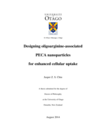 Designing oligoarginine-associated PECA nanoparticles for enhanced cellular uptake
