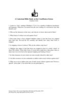 A Contextual Bible Study on the Crucifixion of Jesus: Engaging the issue of male violence against men