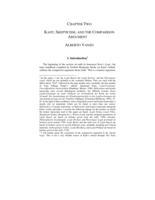 Kant, Skepticism, and the Comparison Argument