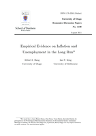 Empirical Evidence on Inflation and Unemployment in the Long Run