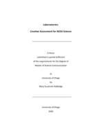 Laborastories: Creative Assessment for NCEA Science