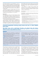 Unwanted pregnancies involving young women and men in a New Zealand birth cohort