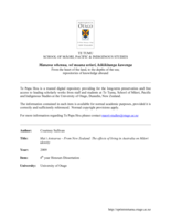 Mai i Aotearoa – From New Zealand: The effects of living in Australia on Māori identity