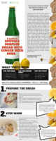 A guide to upcycle surplus bread into ginger beer soda