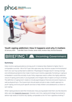 Youth vaping addiction: How it happens and why it matters