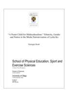 "A Poster Child for Multiculturalism:" Ethnicity, Gender and Nation in the Media Narrativisation of Lydia Ko