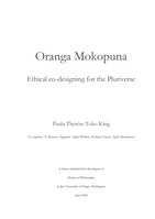 Oranga Mokopuna. Ethical co-designing for the pluriverse