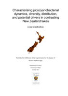 Characterising picocyanobacterial dynamics, diversity, distribution, and potential drivers in contrasting New Zealand lakes