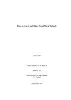 Puao-te-Ata-tu and Māori social work methods