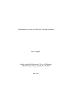 The Influence of Oxytocin on Older Adults’ Emotion Processing