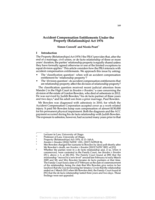 Accident Compensation Entitlements Under The Property (Relationships) Act 1976