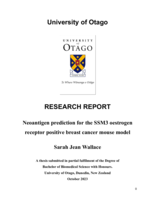 Neoantigen prediction for the SSM3 oestrogen receptor positive breast cancer mouse model
