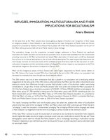Refugees, Immigration, Multiculturalism, and their Implications for Biculturalism