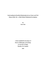 Understanding the Beneficial Relationship between Nature and Well-Being in Daily Life– a Multi-Method Mediational Investigation
