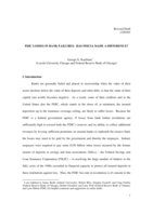 FDIC losses in bank failures: Has FDICIA made a difference?