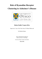 Role of Ryanodine Receptor Clustering in Alzheimer’s Disease