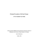 Principal Perceptions of Self and Change: A New Zealand Case Study