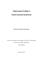 Inflammatory profiles in acute coronary syndromes