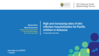 High and increasing rates of skin infection hospitalisation for Pacific children in Aotearoa