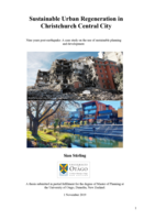 Sustainable Urban Regeneration in Christchurch Central City