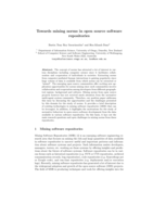 Towards mining norms in open source software repositories