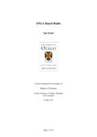 FPGA Based Radio