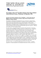 Proceedings of the 214th Otago Medical School Research Society Meeting -  PhD Student Speaker Awards; 26 Sep 2012