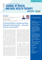 Cultural Safety in Aotearoa New Zealand and Australia - why and how for oral health?