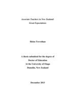 Associate Teachers in New Zealand: Great Expectations