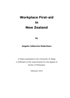 Workplace First Aid in New Zealand