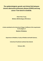 The epidemiological and clinical link between chronic obstructive pulmonary disease (COPD) and lung cancer: from bench to bedside.