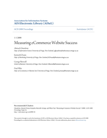 Measuring eCommerce website success
