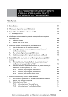New Possibilities for Newborn Genetic Screening: Screening for Genetic Susceptibility to Common Disease