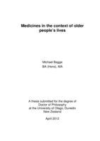 Medicines in the context of older people's lives