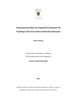 Teacherpreneurship: An integrated framework for teaching in the 21st century university classroom