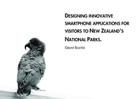 Designing innovative smartphone applications for visitors to New Zealand's National Parks.