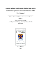 Analysis of Reservoir Fracture Sealing in an Active Geothermal System, Kawerau Geothermal Field, New Zealand