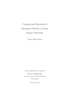Unsupervised Detection of Emergent Patterns in Large Image Collections
