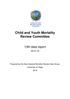 CYMRC 13th data report (2012-2016)
