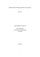 Humanlike brands and metaphor: applications and consequences