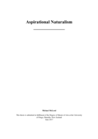 Aspirational Naturalism