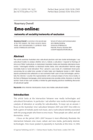 Emo online: networks of sociality/networks of exclusion