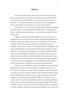 Secondary Worlds in Pre-Tolkienian Fantasy Fiction