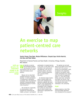 An exercise to map patient-centred care networks