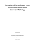 Comparison of Spironolactone versus Amlodipine in Hypertensive Cardiorenal Pathology