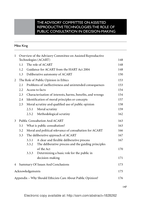 The Advisory Committee on Reproductive Technologies: The Role of Public Consultation in Decision-Making