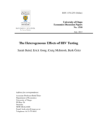 The Heterogeneous Effects of HIV Testing