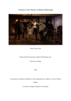 Violence in the Theatre of Martin McDonagh