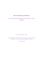 Rū Te Whakaturu Whenua: Understanding Hapū Relationships Through Cultural Mapping