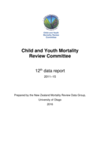 CYMRC 12th data report (2011-2015)